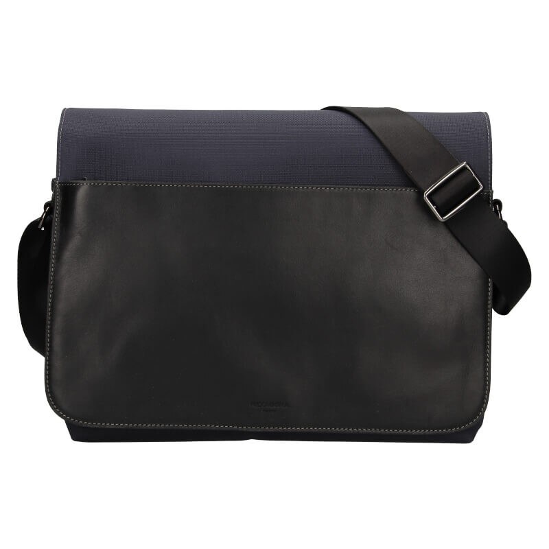 Hexagona Pánska taška cez rameno Hexagon Davon - čierno-modrá 48226828