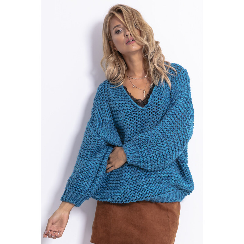 Glara Dámsky sveter s volnou väzbou 20024565