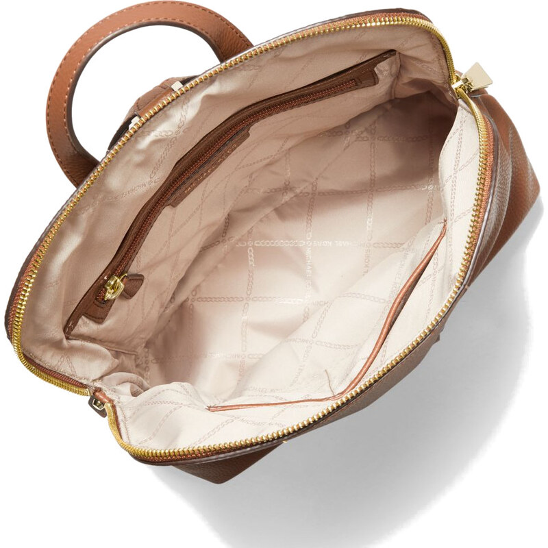 Michael Kors Rhea Medium Pebbled Slim Backpack Luggage