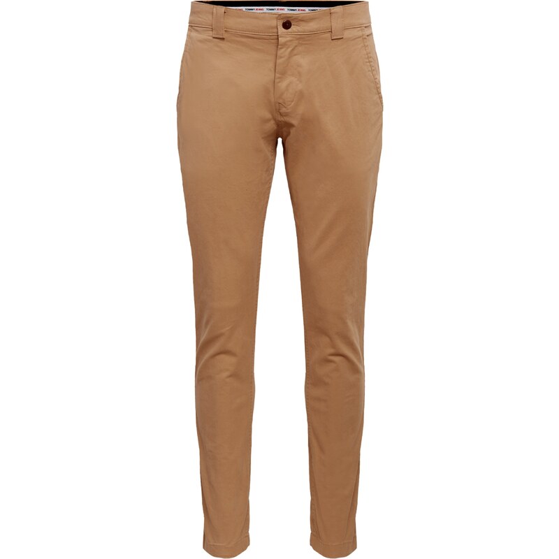 Tommy Jeans Chino nohavice Scanton béžová 62386614