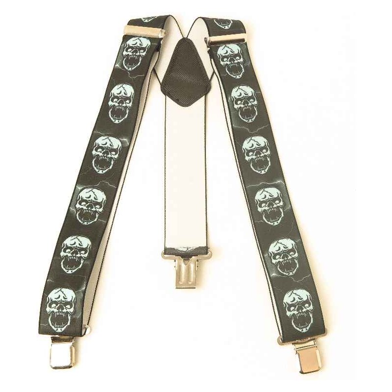 Traky na nohavice lebky 16958666