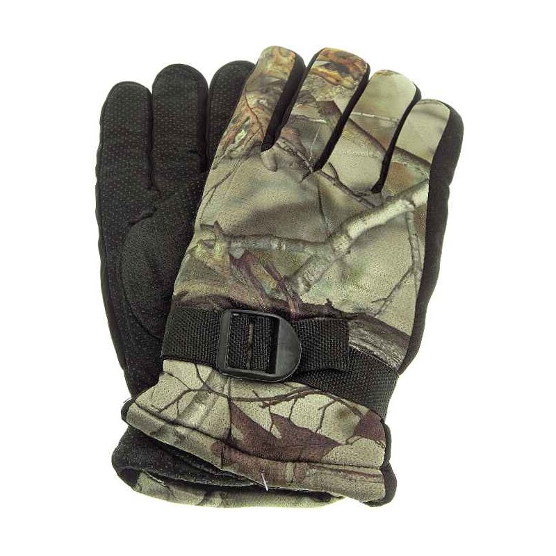 Zimné maskáčové rukavice 3D realtree 16958786