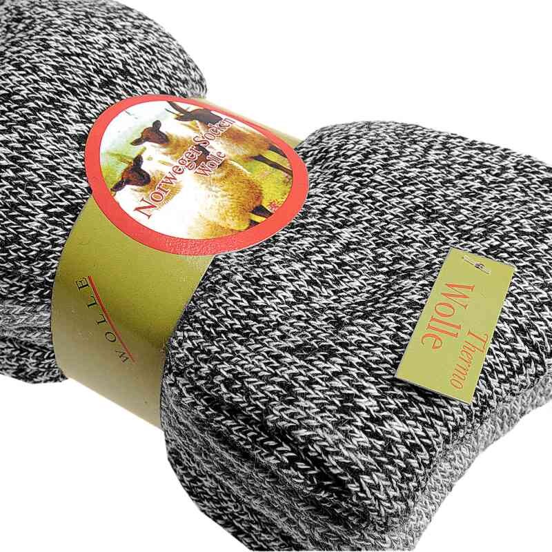 Podkolienky z ovčej vlny Virginia Norweger 3 páry 63535349