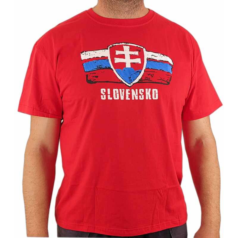 TifanTEX Tričko Slovensko slovenský znak červené 16959048