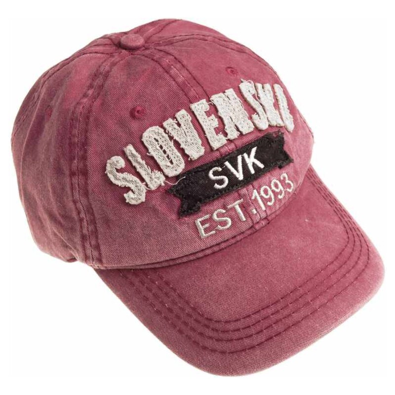 Šiltovka Slovensko SVK EST.1993 staroružová 16959570