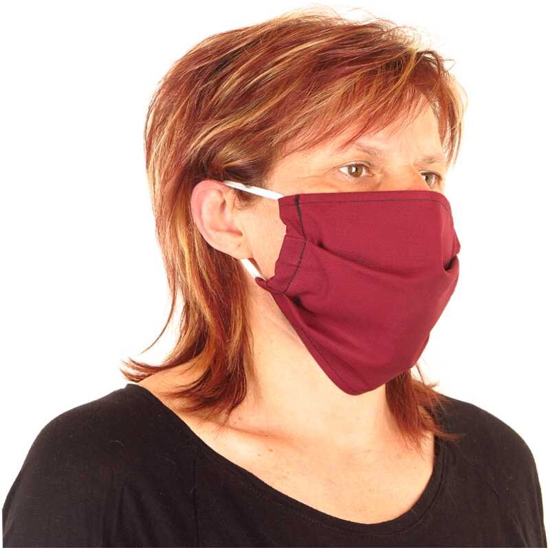 Rúško na tvár bordové 16959657