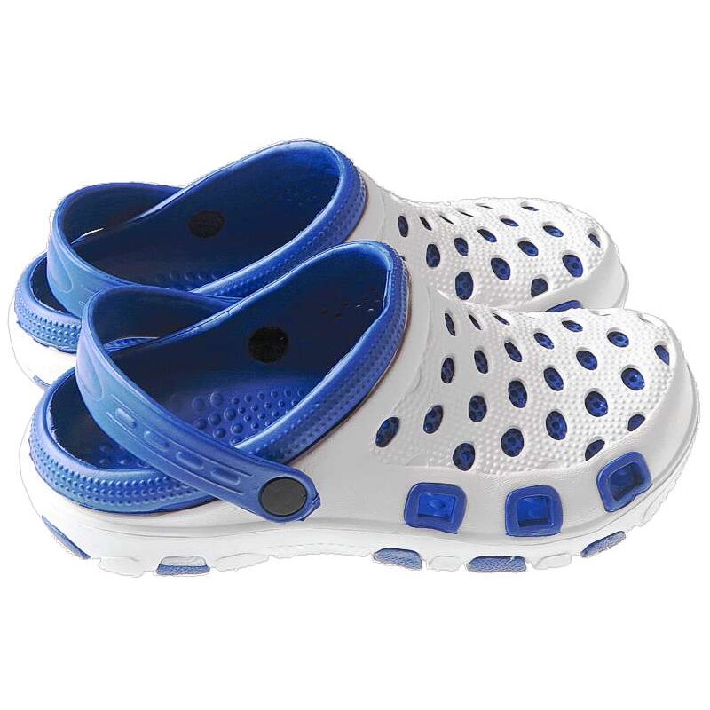 Kroksy dámske dvojfarebné modrobiele 19869410