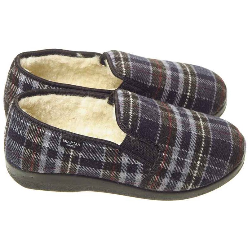 Pánske papuče zateplené na zimu K88 19324807