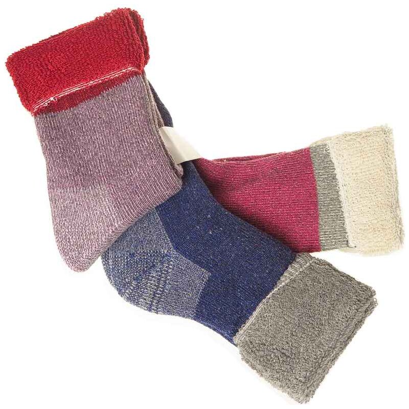 Dámske Froté ponožky 3ks Bambus Classic Color AMZF 19869552