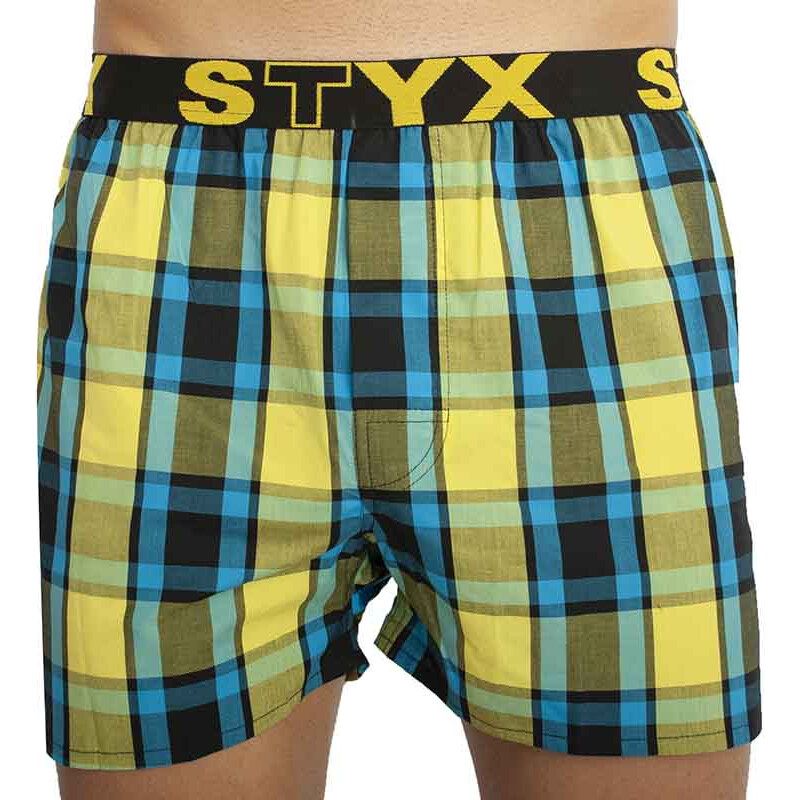 Pánske trenky Styx športová guma viacfarebné (B825) 20112339