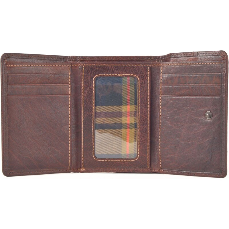 Dámska kožená peňaženka Poyem hnedá 5225 Poyem H