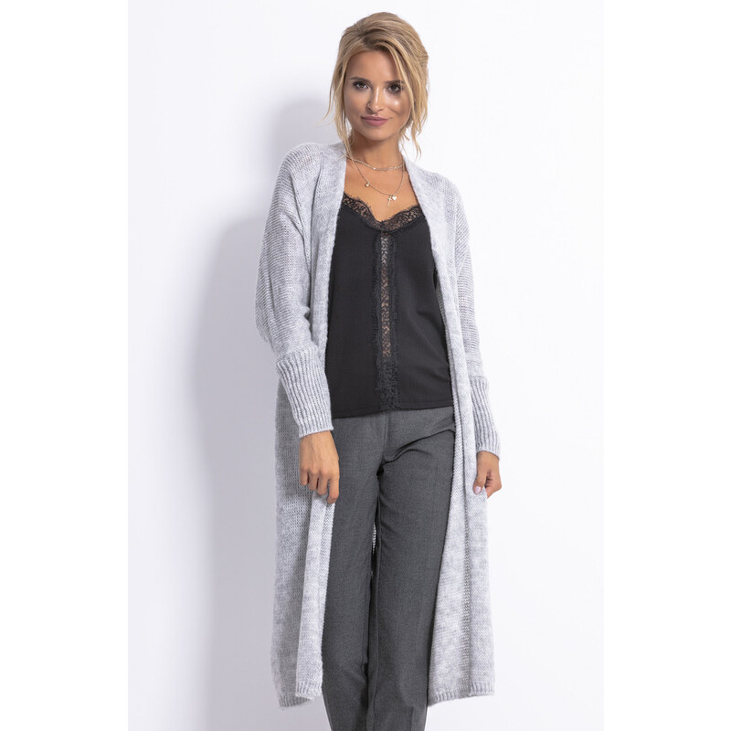 Glara Dámsky midi kardigan 20113444