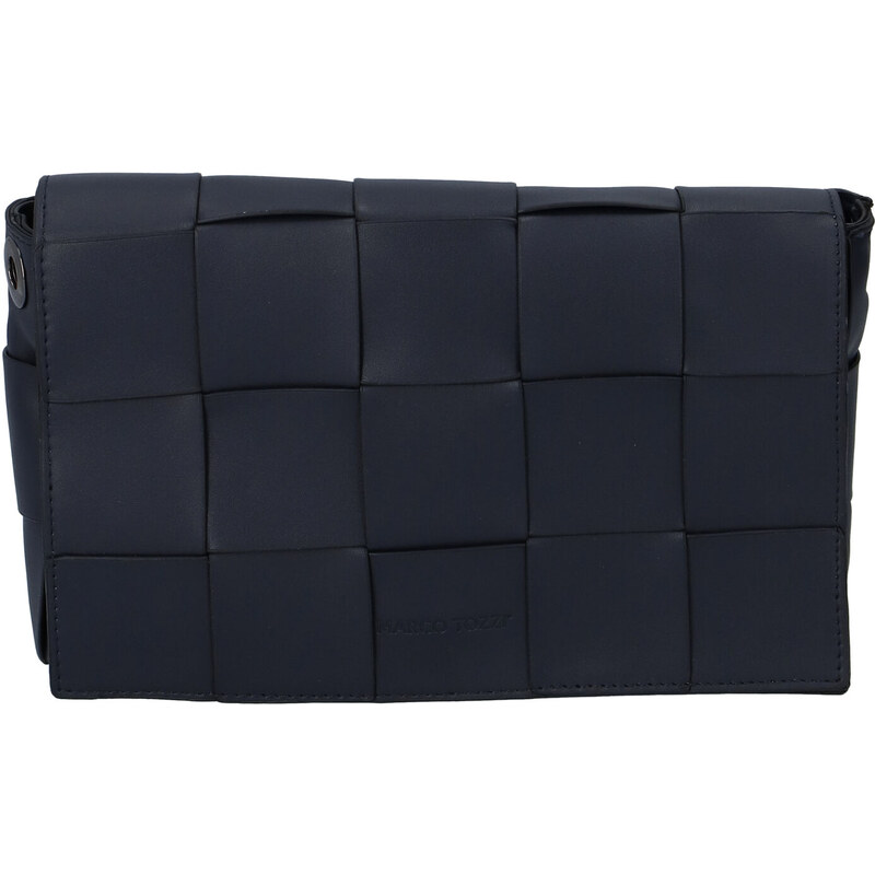 Dámska módna listová kabelka tmavomodrá - Marco Tozzi Zina tmavo modra 20128645