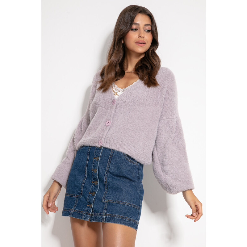 Glara Dámsky krátky svetrík 33056236