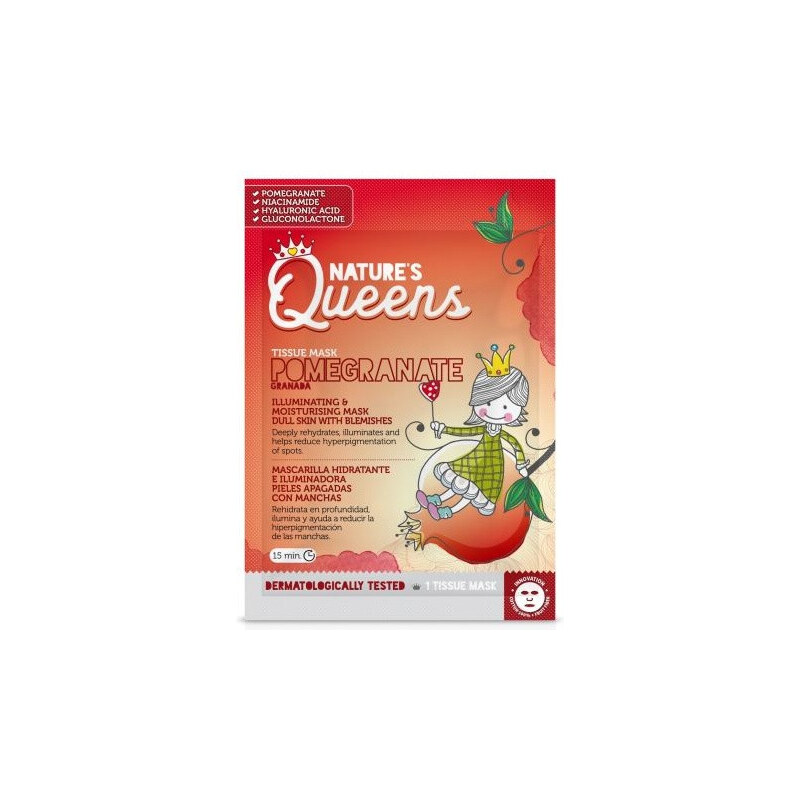 Diet Esthetic Nature's Queens Pomegranate Illuminating & Moisturizing Mask 1 ks
