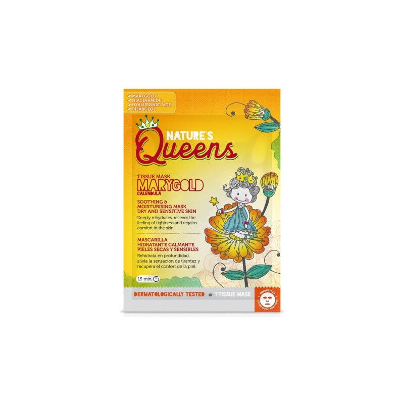 Diet Esthetic Nature's Queens Marygold Soothing & Moisturizing Mask 1 ks