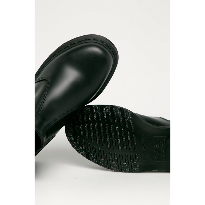Dr. Martens - Kožené topánky Chelsea 2976 Mono 25685001-BLACK,