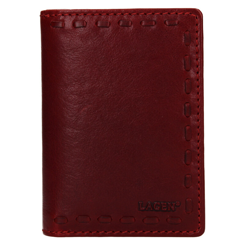 Lagen Dámska kožená peňaženka 23534/T vínová 65611851