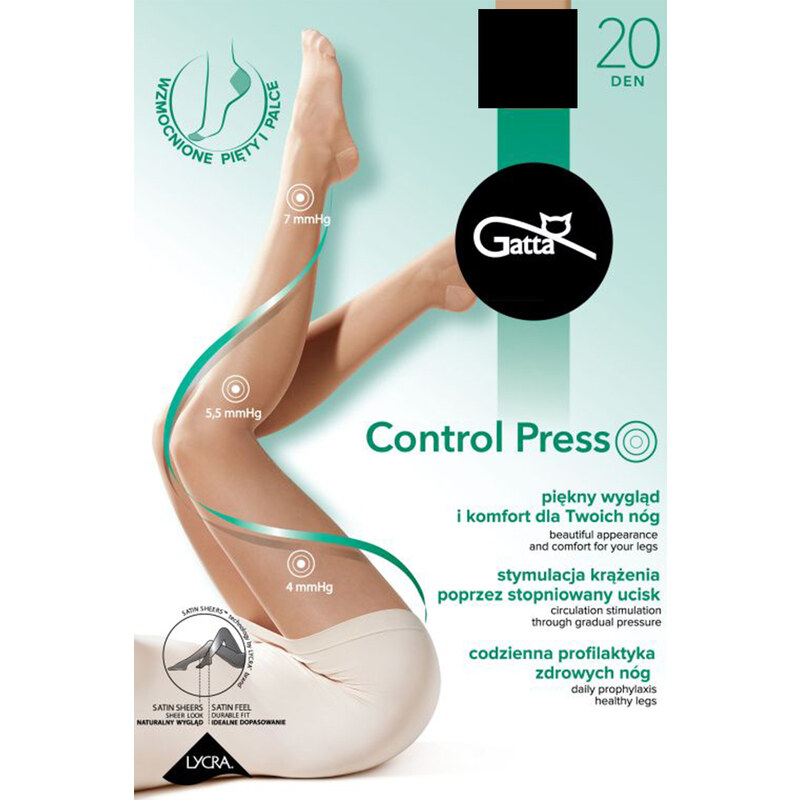 Silonkové pančuchy Gatta Control Press 52920950