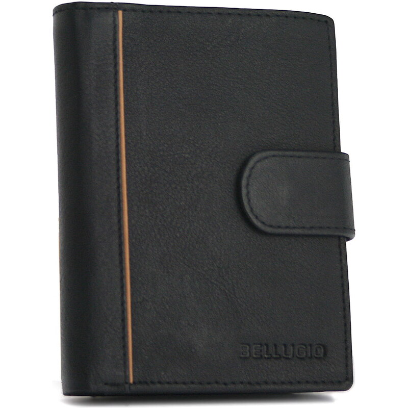 Pánska kožená peňaženka čierna - Bellugio Kartel čierna 48266268