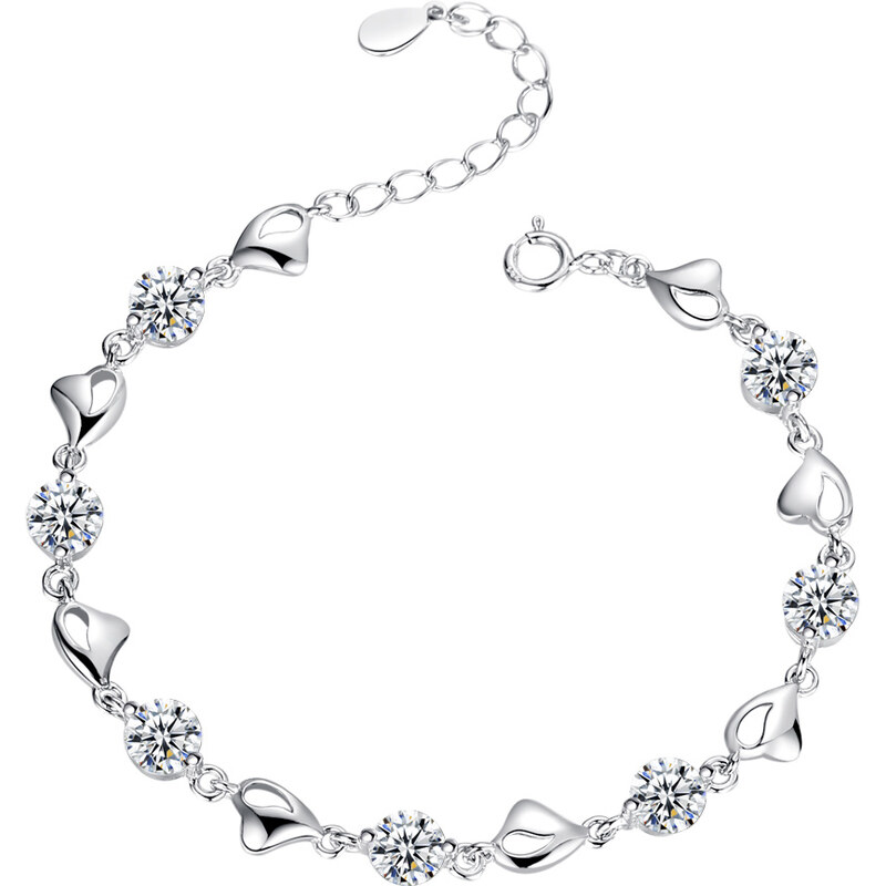 Dámsky strieborný náramok ODETTE 23166813