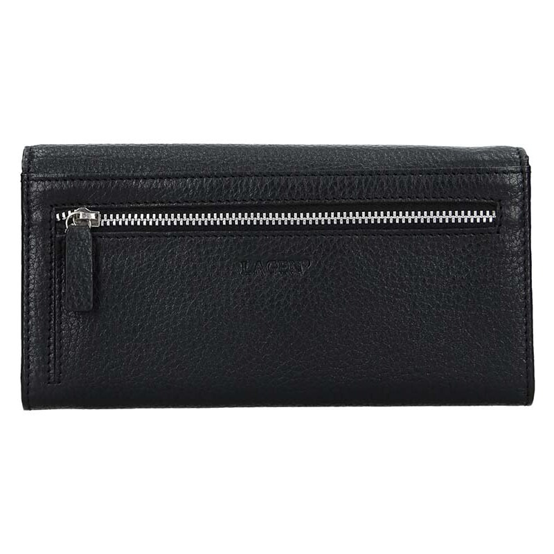 Dámska kožená peňaženka Lagen 51457 Black 22000525