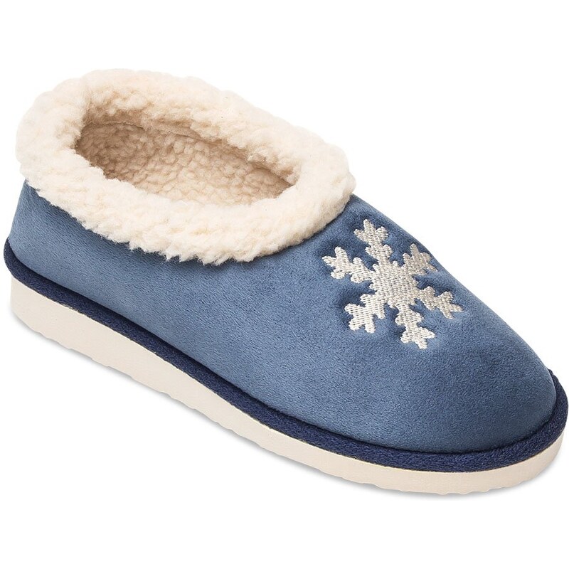 Dámske papuče Natural Style NS081 - modrá 60412477