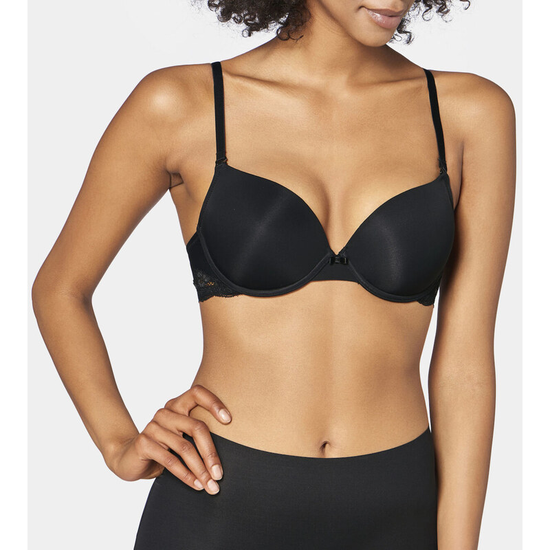 Dámska podprsenka Lovely Micro WHUM čierna - Triumph 35651072