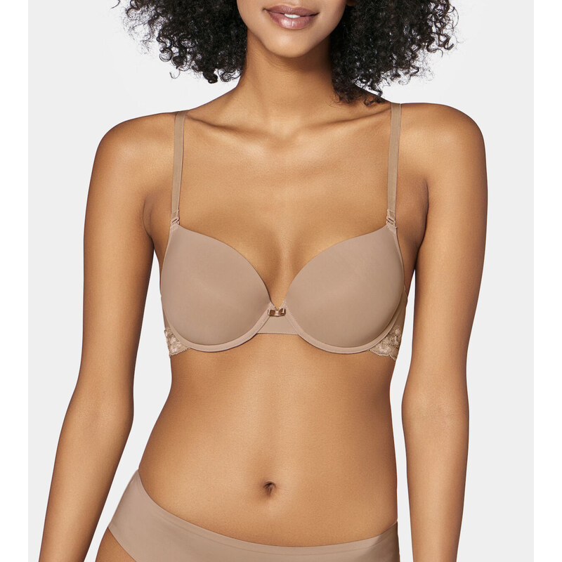 Dámska podprsenka Lovely Micro WHUM telová - Triumph 35651073