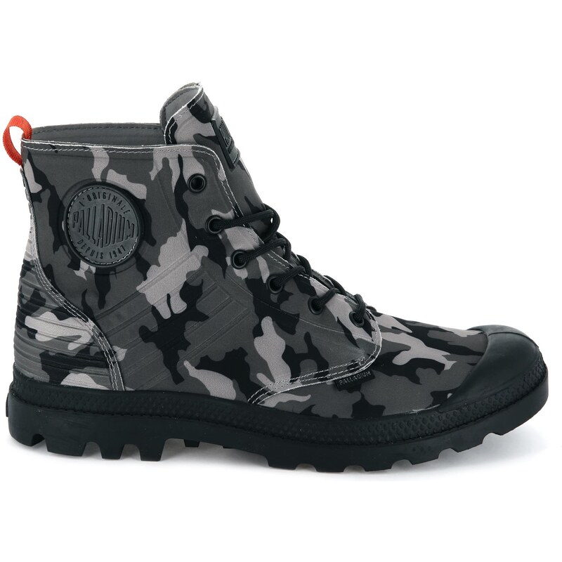 Palladium modne topanky PAMPA AMPHI C U BLACK GREY CAMO FIRECKR UNISEX GLAMI.sk