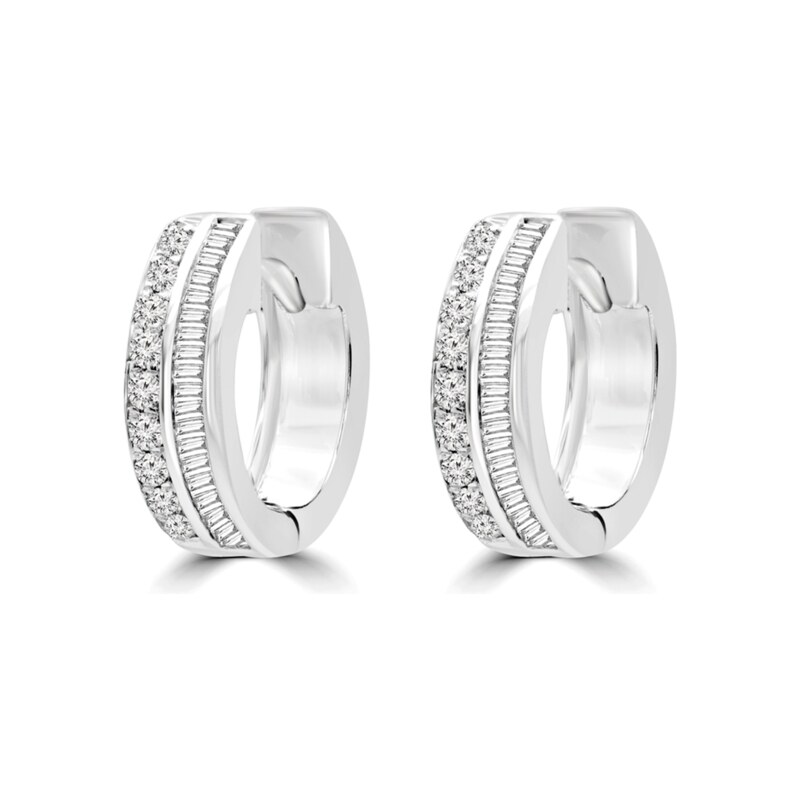 Ligot Strieborné náušnice so zirkónmi 46720293