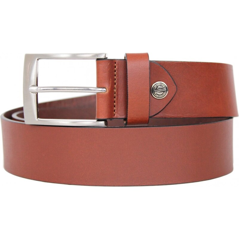 Lindenmann Pánsky kožený opasok Lindenmann 21000406 hnedý 37588844