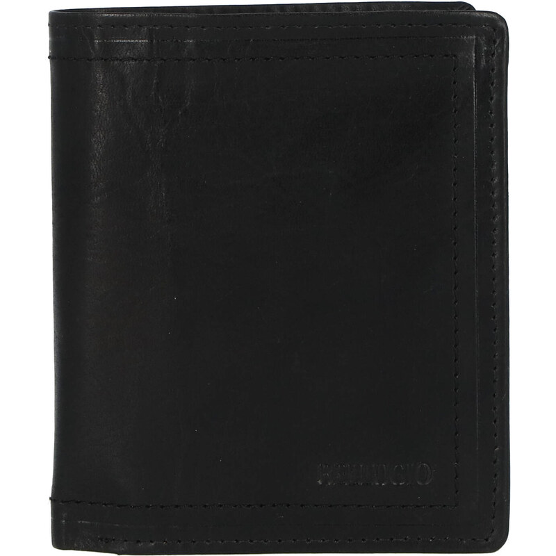 Pánska kožená peňaženka čierna - Bellugio Taber čierna 67156347