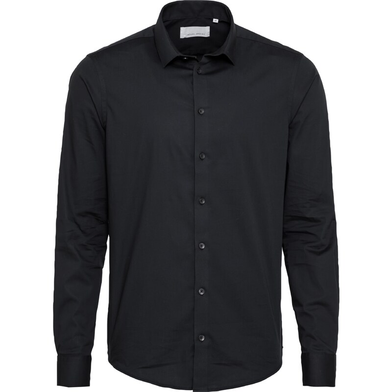 Casual Friday Biznis košeľa čierna 48977342