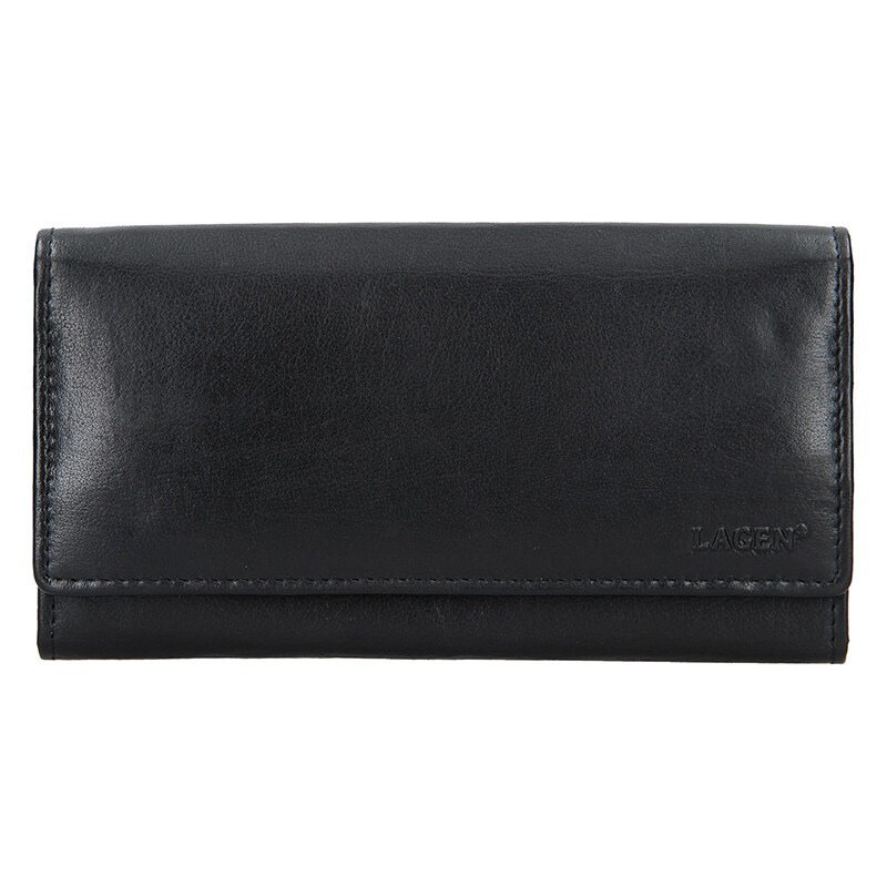 Lagen Dámska kožená peňaženka V 240 čierna 35335771