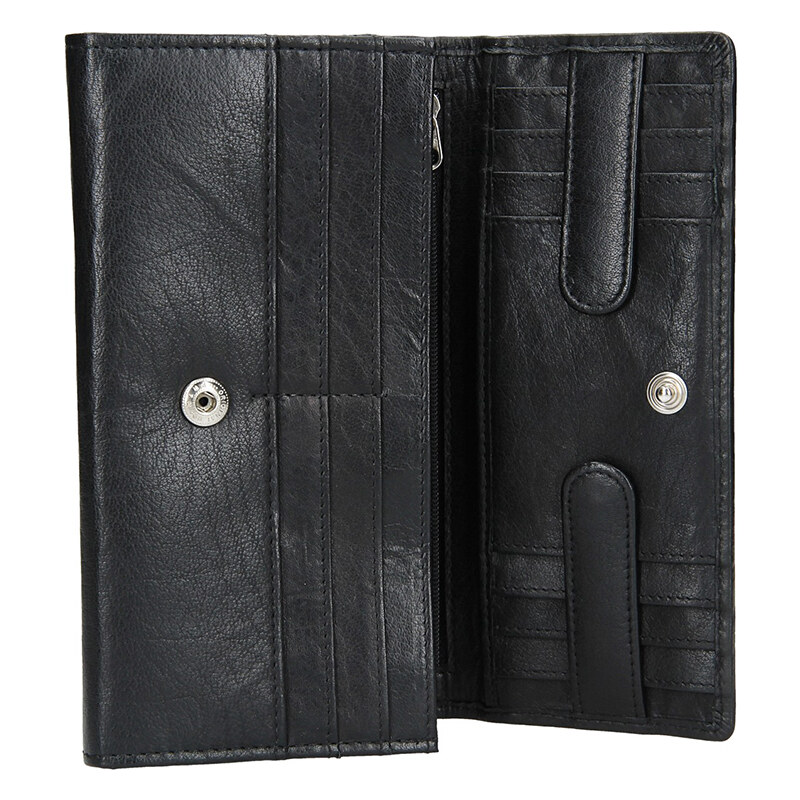 Dámska kožená peňaženka Lagen V40 Black 22003252