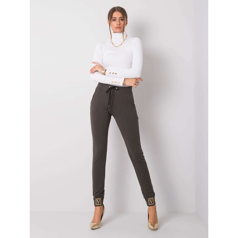 RELEVANCE Sweatpants-RV-DR-5980.12-dark khaki 64682770