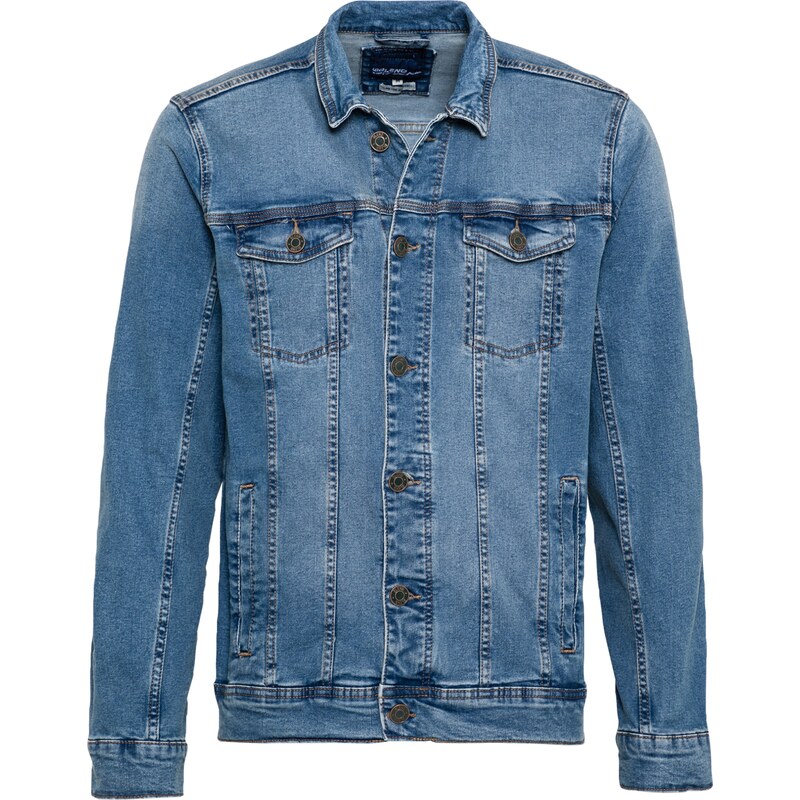 BLEND Prechodná bunda BHNARIL modrá / modrá denim 21815588