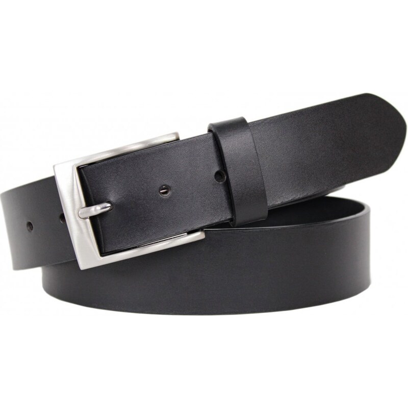 Lindenmann Pánsky kožený opasok Lindenmann 21000406 čierny 37578847