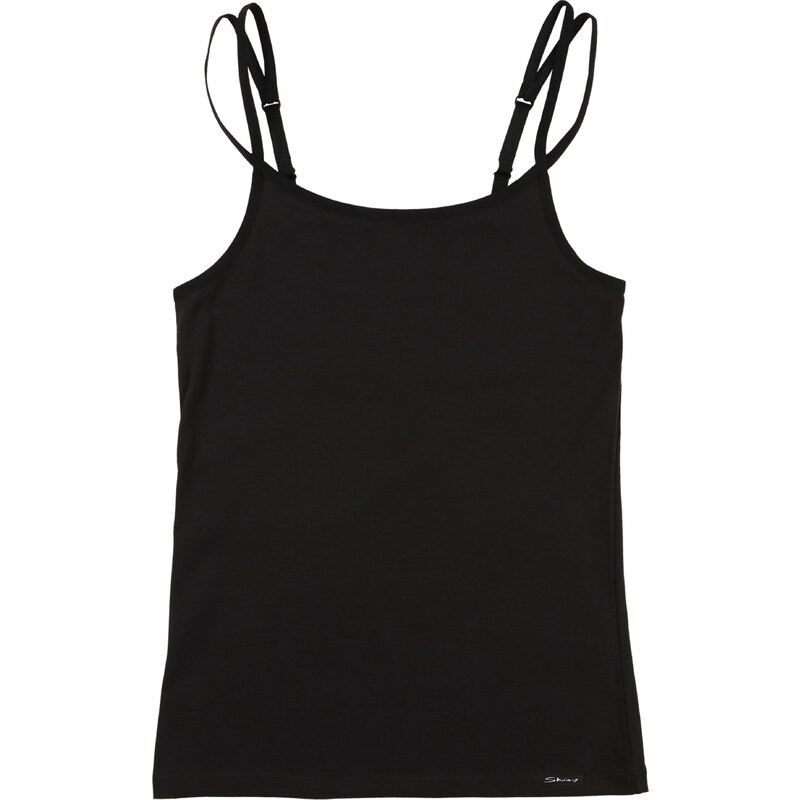 Skiny Tielko čierna 64826003