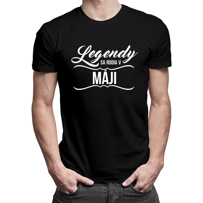 E-shop Garibald Legendy sa rodia v máji - pánske tričko s potlačou