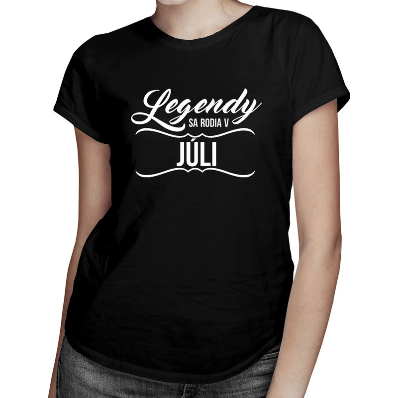 E-shop Garibald Legendy sa rodia v júli - dámske tričko s potlačou
