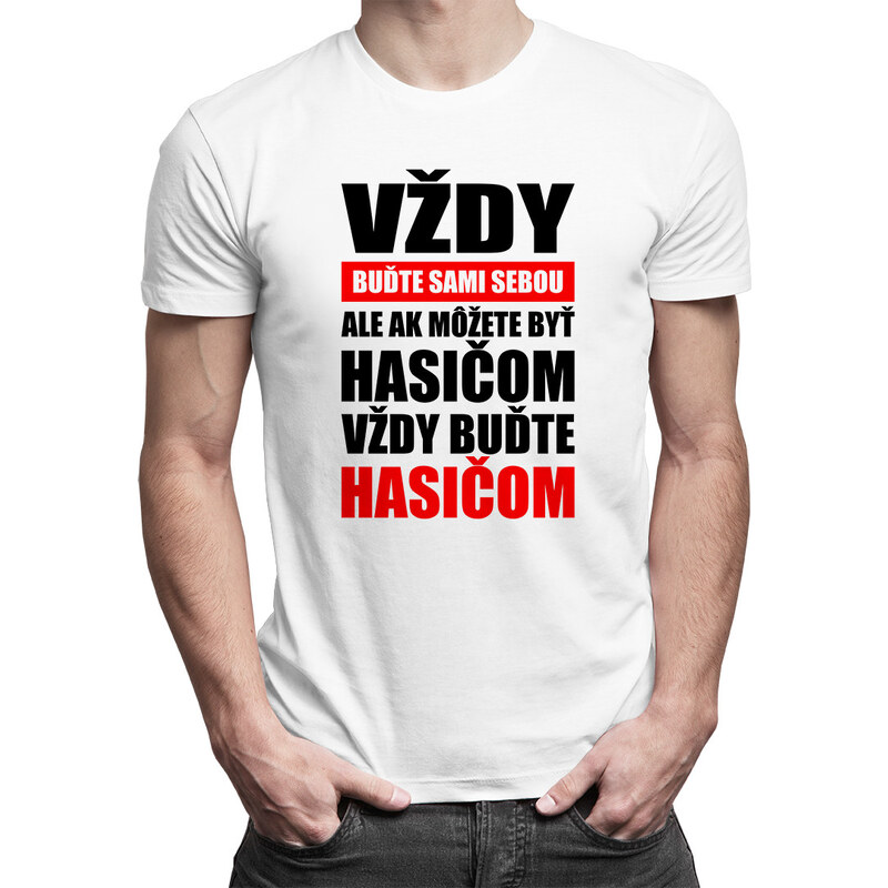 E-shop Garibald Vždy buďte sami sebou - pánske tričko s potlačou