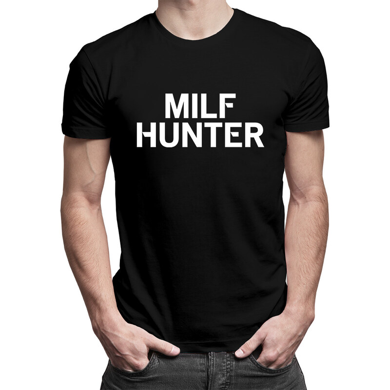 E-shop Garibald Milf Hunter - pánske tričko s potlačou