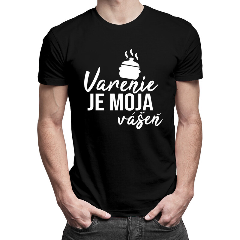 E-shop Garibald Varenie je moja vášeň - pánske tričko s potlačou