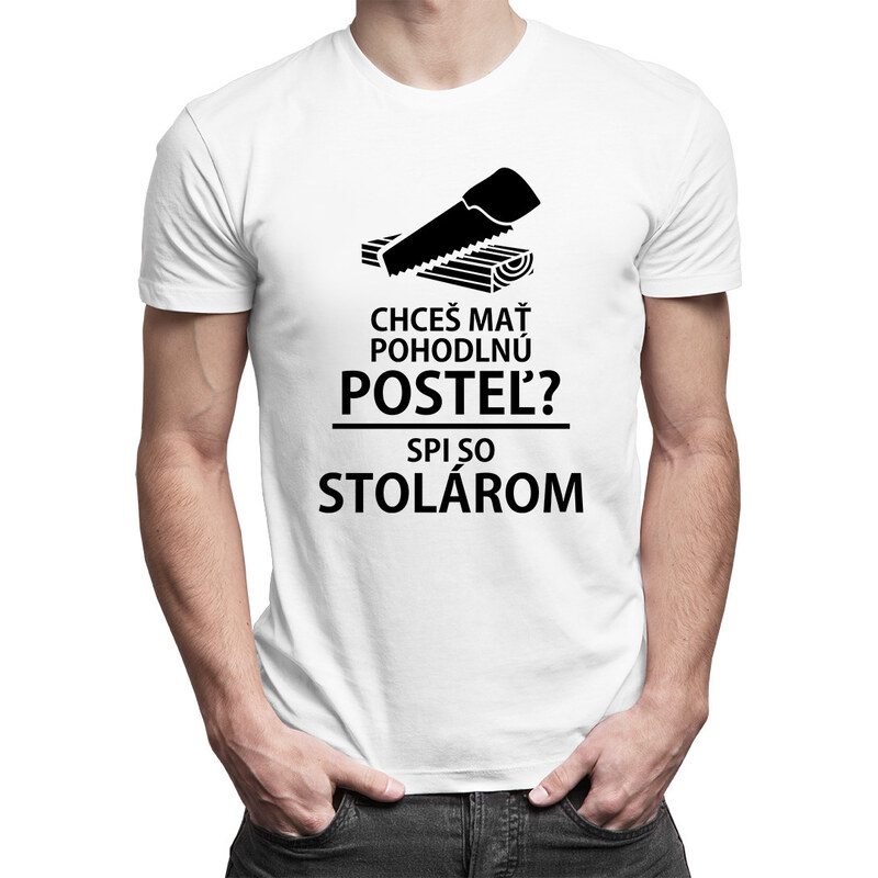 E-shop Garibald Chceš mať pohodlnú posteľ? Spi so stolárom - pánske