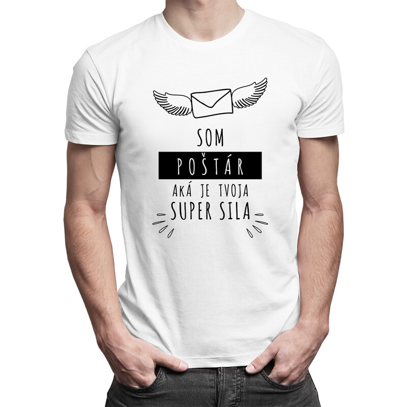 E-shop Garibald Som poštár, aká je tvoja super sila - pánske tričko s
