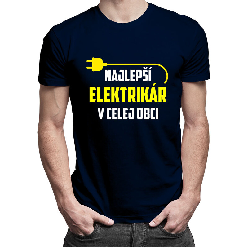 E-shop Garibald Najlepší elektrikár v celej obci - Pánske tričko s