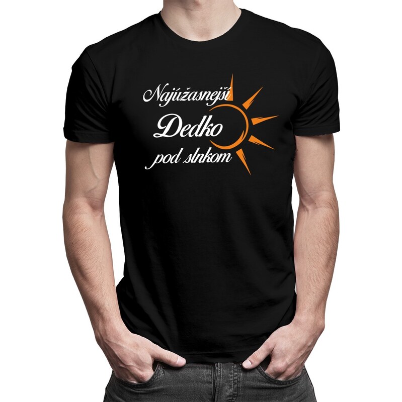 E-shop Garibald Najúžasnejší dedko pod slnkom - pánske tričko s