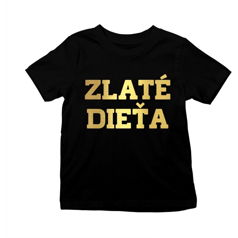 E-shop Garibald Zlaté dieťa - detské tričko s potlačou